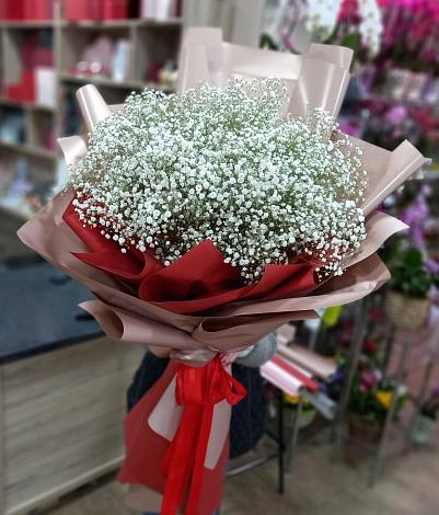 Букет цветов из: Гипсофила в Буйнакске
